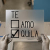 Te Amo Quila Checkbox | DTF Transfer Ready to Press | Humorous Heat Transfer
