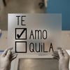 Te Amo / Tequila Checklist | DTF Transfer Ready to Press | Humorous Heat Transfer