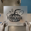 Pumpkin Season Split Design | DTF Transfer Ready to Press | Autumnal Heat Transfer