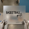 Basketball Girl | DTF Transfer Ready to Press | Trendy Script Heat Transfer