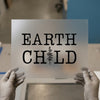 Earth Child Tree | DTF Transfer Ready to Press | Nature-Inspired Heat Transfer