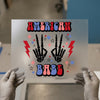 American Babe | DTF Transfer Ready to Press | Retro Patriotic Heat Transfer