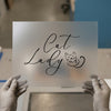 Cat Lady Script & Cute Kitty | DTF Transfer Ready to Press | Cozy Chic Heat Transfer