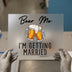 Beer Me I'm Getting Married | DTF Transfer Ready to Press | Celebration Heat Transfer