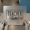 Teacher Mode | DTF Transfer Ready to Press | Educational Lifestyle Heat Transfer