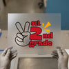 Peace Out 2nd Grade | DTF Transfer Ready to Press | End of School Heat Transfer
