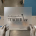 Kindergarten Teacher & Giraffe | DTF Transfer Ready to Press | Cute Heat Transfer