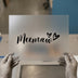 Meemaw Script with Hearts | DTF Transfer Ready to Press | Cozy Family Heat Transfer