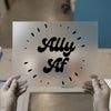 ALLY AF | DTF Transfer Ready to Press | Bold Statement Heat Transfer