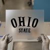 Ohio State | DTF Transfer Ready to Press | Collegiate Style Heat Transfer