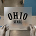 Ohio State | DTF Transfer Ready to Press | Collegiate Style Heat Transfer