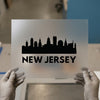 New Jersey Skyline | DTF Transfer Ready to Press | Iconic Cityscape Heat Transfer