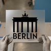 Berlin Brandenburg Gate | DTF Transfer Ready to Press | Iconic Landmark Heat Transfer