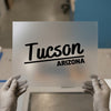 Tucson Arizona Script Font | DTF Transfer Ready to Press | City Pride Heat Transfer