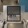 Tokyo Japan Coordinates | DTF Transfer Ready to Press | Minimalist Heat Transfer
