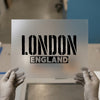 London England Stencil | DTF Transfer Ready to Press | Urban Style Heat Transfer