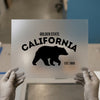 California Bear | DTF Transfer Ready to Press | Iconic Bear Heat Transfer
