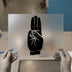 Three Finger Salute | DTF Transfer Ready to Press | Iconic Hand Gesture Heat Transfer