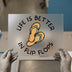 Life Is Better In Flip Flops | DTF Transfer Ready to Press | Summer Fun Heat Transfer