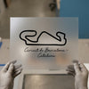 Circuit de Barcelona-Catalunya Track | DTF Transfer Ready to Press | Motorsport Heat Transfer