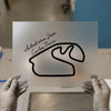 Autódromo José Carlos Pace Race Track | DTF Transfer Ready to Press | Motorsport Heat Transfer