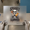 Spooky Summer Skeleton | DTF Transfer Ready to Press | Retro Grunge Heat Transfer