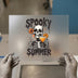 Spooky Summer Skeleton | DTF Transfer Ready to Press | Retro Grunge Heat Transfer