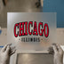 Chicago Illinois | DTF Transfer Ready to Press | Collegiate Arch Heat Transfer