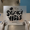 Spooky Vibes Halloween | DTF Transfer Ready to Press | Retro Funky Heat Transfer
