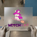 Witch Cat Bunny | DTF Transfer Ready to Press | Halloween Heat Transfer