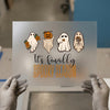 Spooky Season Ghosts & Blooms | DTF Transfer Ready to Press | Halloween Heat Transfer
