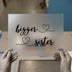 Bigger Sister Hearts | DTF Transfer Ready to Press | Script Style Heat Transfer