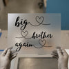 Big Brother Again | DTF Transfer Ready to Press | Script Heart Heat Transfer