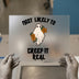 Ghost & Floral 'Most Likely To Hate Candies' | DTF Transfer Ready to Press | Quirky Heat Transfer