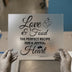 Love & Food | DTF Transfer Ready to Press | Inspirational Quote Heat Transfer