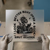 Smut Reader Skeleton DTF Transfer Ready to Press | Humorous Goth Heat Transfer