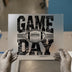 Game Day Football | DTF Transfer Ready to Press | Distressed Sports Heat Transfer