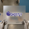 Ghostly Drip Design | DTF Transfer Ready to Press | Spooky Cute Heat Transfer