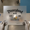 Disneyland Ghost Mickey | DTF Transfer Ready to Press | Halloween Heat Transfer