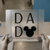 Daddy Mouse Ears | DTF Transfer Ready to Press | Family Fun Heat Transfer