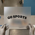 Go Sports Arch Text | DTF Transfer Ready to Press | Bold Statement Heat Transfer