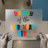 Daddy of the Birthday Girl | DTF Transfer Ready to Press | Colorful Family Heat Transfer