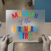 Mummy of the Birthday Girl | DTF Transfer Ready to Press | Celebration Heat Transfer