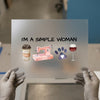 Simple Woman DTF Transfer | Ready to Press | Craft & Pet Lover Heat Transfer