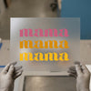 Mama Retro Waves | DTF Transfer Ready to Press | Groovy Heat Transfer
