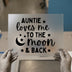 Auntie Loves Me To The Moon | DTF Transfer Ready to Press | Kids Quote Heat Transfer