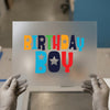 Birthday Boy Stars | DTF Transfer Ready to Press | Kids Fun Heat Transfer