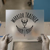 Warrior Trainer Viking DTF Transfer | Ready to Press | Strength Heat Transfer