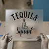 Tequila Squad | DTF Transfer Ready to Press | Fun Bachelorette Heat Transfer