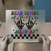 Dead Inside But Jolly AF | DTF Transfer Ready to Press | Retro Christmas Heat Transfer